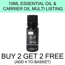 10ml Essential Oils & Carrier Oils - 55 different types - Buy 2 Get 2 Free!