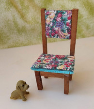 Vintage Chair with Dog
