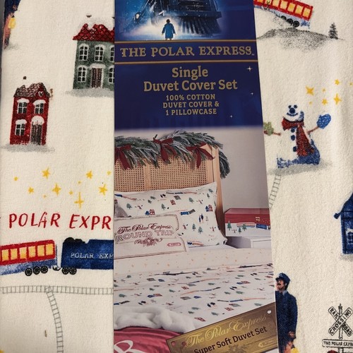 Polar express single duvet