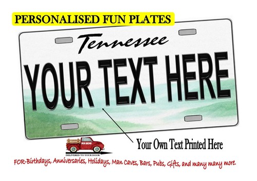 Tennessee personalised - tennessee,
