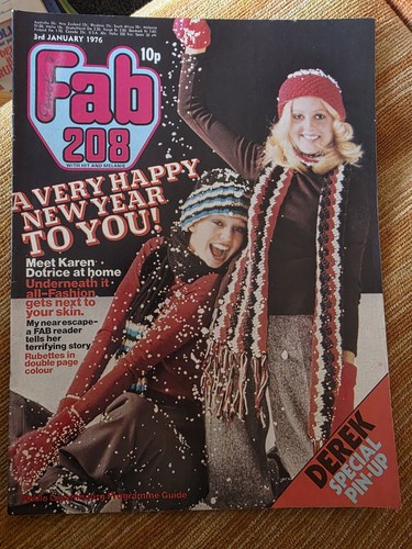 Fab 208 magazine january 1976 - fab,