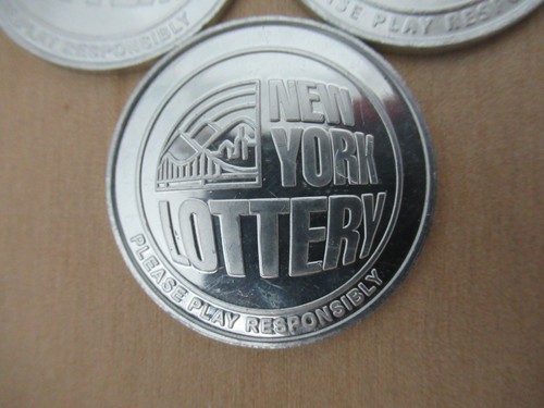 Nys lottery scratcher coin - lottery,