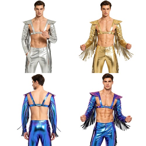 Men chest harness cosplay crop - harness,