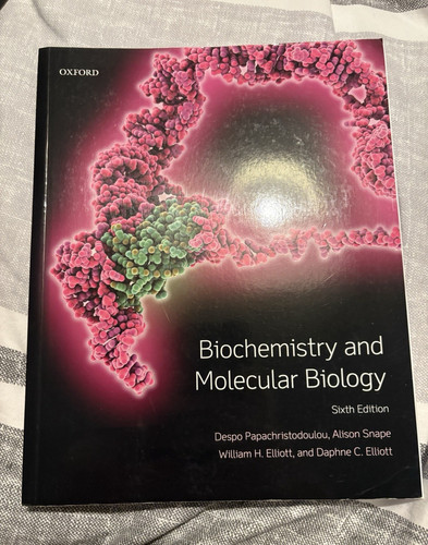 Biochemistry and molecular - biochemistry,