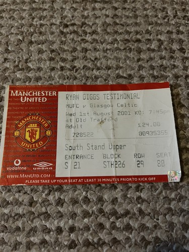 Ryan giggs testimonial - ryan,