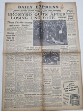 Vintage WW2 Daily Express