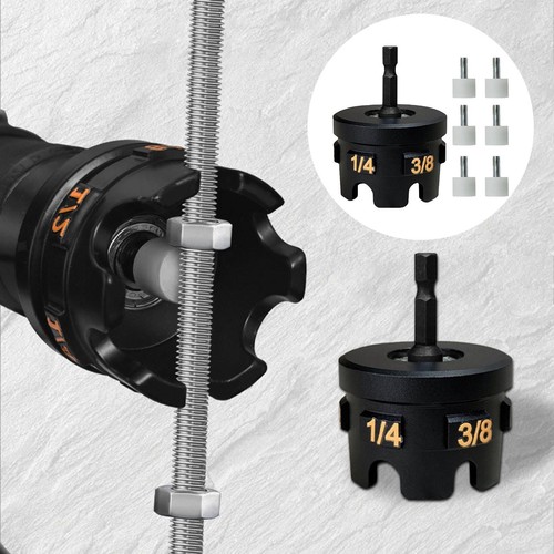 Nut zipper drill attachment - nut,