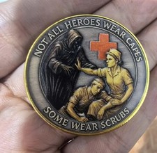 Nurses Army Coin Life Or Death