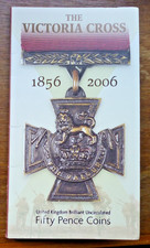 2006 The Victoria Cross 50p Coin Pack BUNC Royal Mint + Card Insert