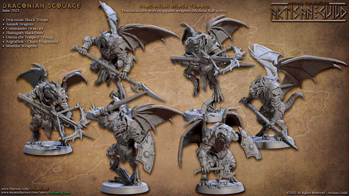 Draconian shocktroops - draconian, |