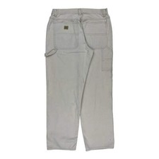 Lee Carpenter Trousers - 34W 33L White Cotton