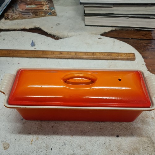 Creuset volcanic orange - le,