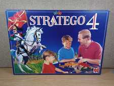 Vintage Stratego 4 Board Game Strategy War Battle Napoleonic 1996 Jumbo Games