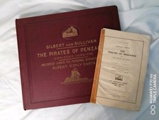 The Pirates of Penzance Gilbert & Sullivan The Gramophone Co Album Series LPs 78