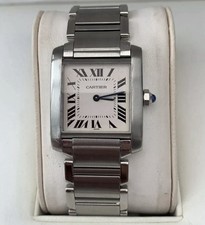 Cartier Ladies Tank with Original Box & Papers