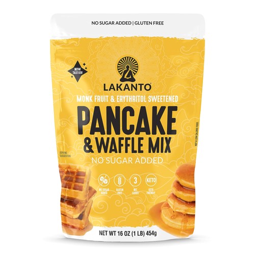 Lakanto pancake and - lakanto, waffle