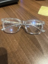 Chrome Hearts Clear and Silver Glasses