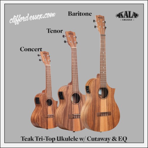 Kala teak tri - kala, ukuleles
