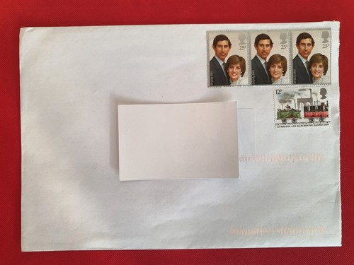 Four stamps royal wedding - uk,