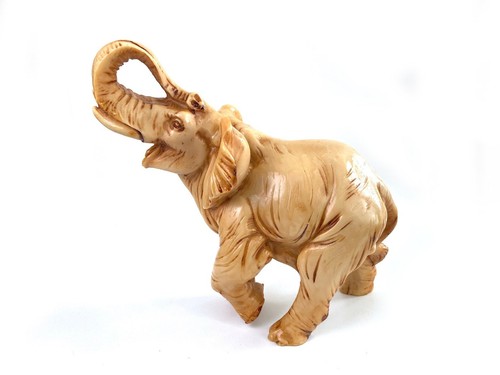 Vintage hand carved resin - hand,