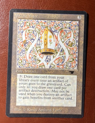 Urza miter antiquities - miter.,
