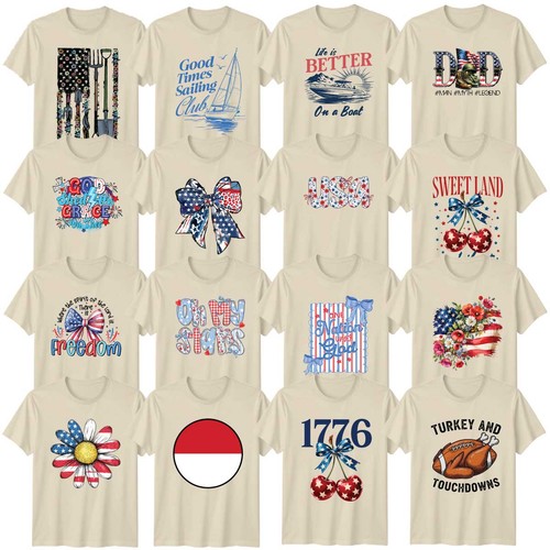Floral patriotic adult - patriotic, t-shirt