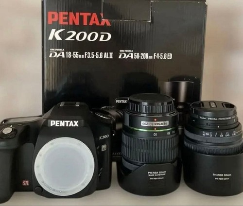 Pentax k200d double zoom - zoom, lens