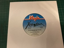 X-Ray Spex- Oh Bondage Up Yours.Rare large font Virgin punk near mint 7” vinyl