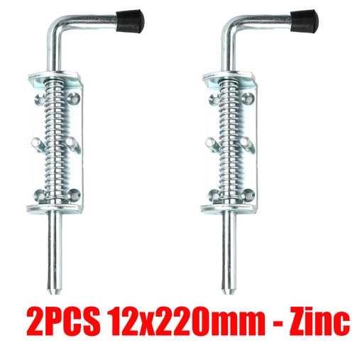 2pcs 12x220mm zinc steel - 12x220mm,