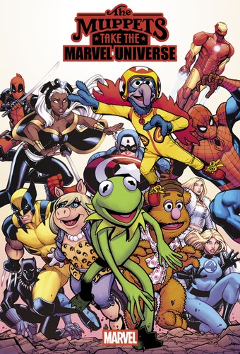 Muppets take the - take, marvel