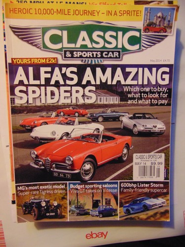 Classic sports car magazine - sports,