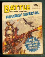 BATTLE  PICTURE LIBRARY HOLIDAY SPECIAL 1983 PAPERBACK 192 PAGES OF WAR THRILLS
