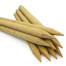 Round wooden fence posts hc4 - round,