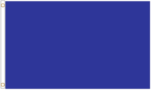 Blue polyester flag - blue, choice