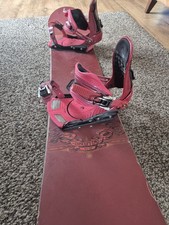 Ride Snowboard (161cm) And Bindings (Large)