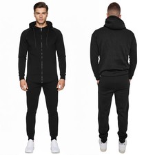 Mens 2Pcs Tracksuit set Zipper