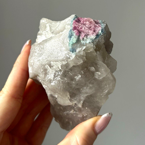 Rainbow tourmaline quartz - rainbow,