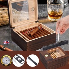 ✅Cedar Wood Cigar Humidor