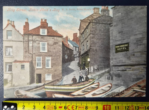 Antique postcard king - antique,