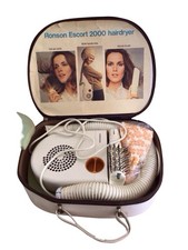 Vintage 1960's hood Hairdryer Ronson Escort 2000  UNTESTED Prop Collectable