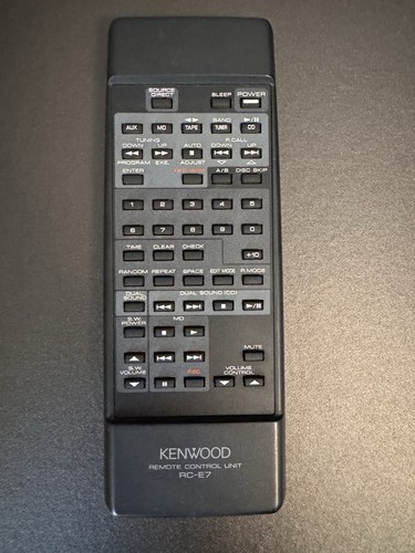 Kenwood original remote - rc-e7,