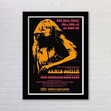 Framed Janis Joplin Madison