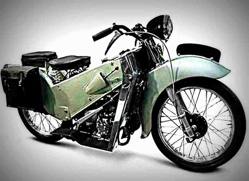 Metal sign velocette mk1 - velocette, le
