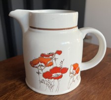 Royal Doulton "Fieldflower" Milk Jug, Lambethware, Stoneware.  VGC