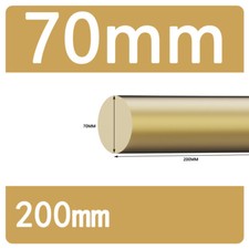 Brass Round Bar Rod CZ121 -