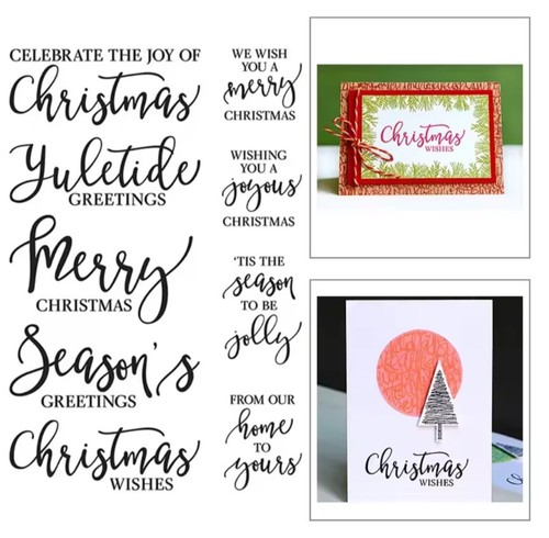 Clear stamp 9 - sentiment, set