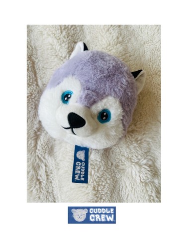 Cuddle crew soft toy wolf - crew,