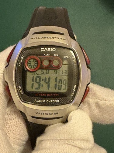 Casio 210 alarm chronograph - casio, w-210