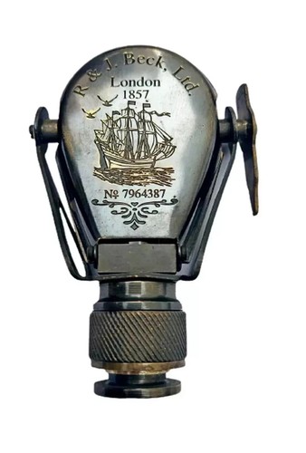 Antique brass monocular - brass,