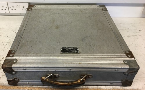 Flightcase with leather - 19",